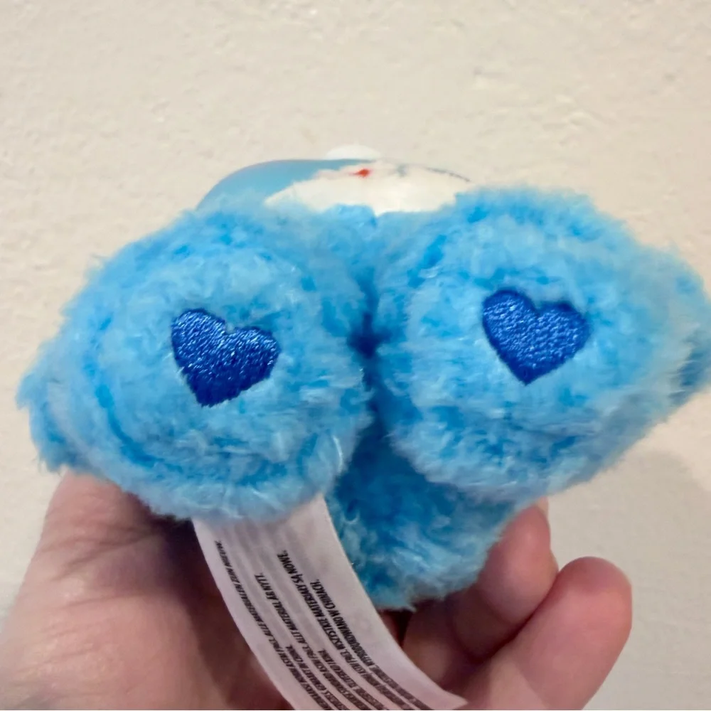 Care Bears Caring Cuties Plush Clip-On Keychain - Grumpy Bear - Picture 9 of 12